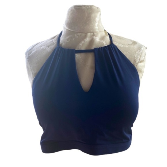 Athleta High Neck Keyhole Bikini Top XL NWT - Picture 3 of 9